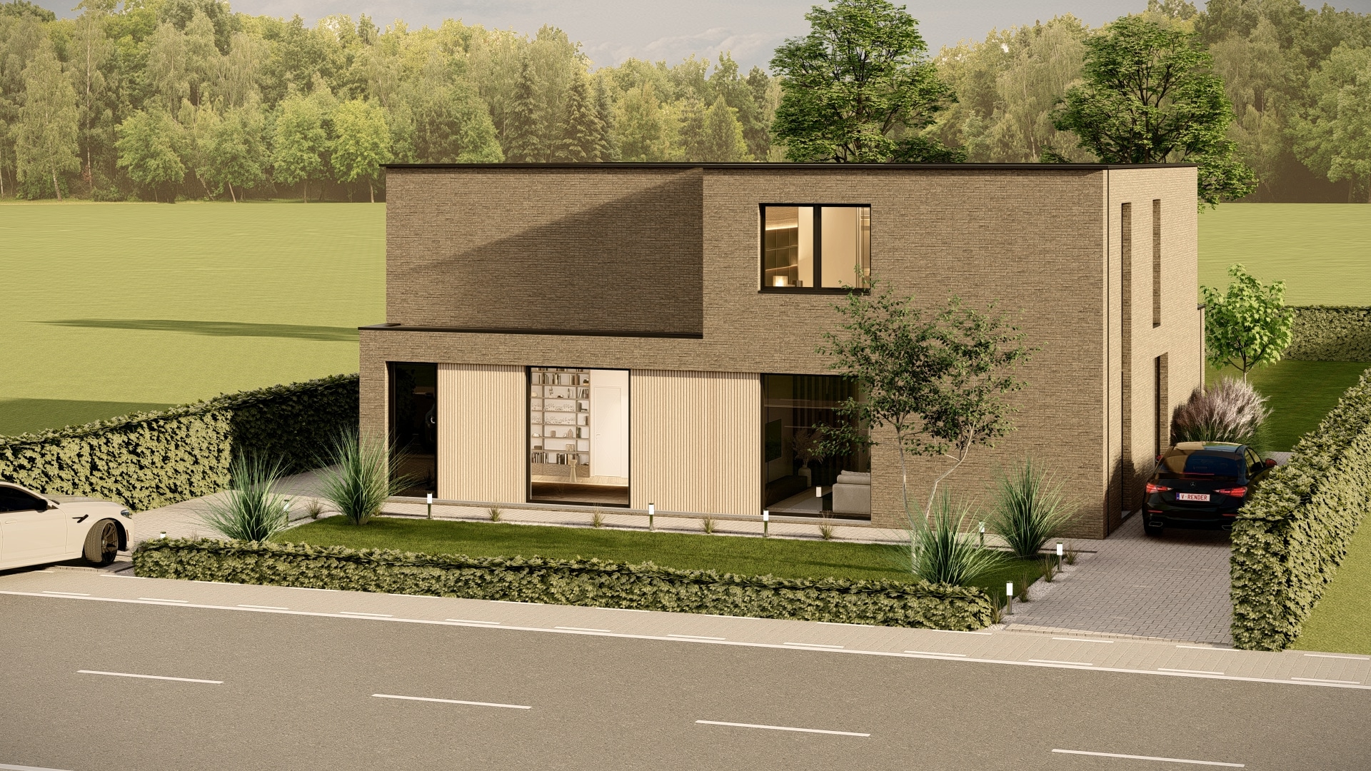 Twee nieuwbouwwoningen te koop in Noorderwijk. Ontdek dit nieuwbouwproject door Juvi Projects.