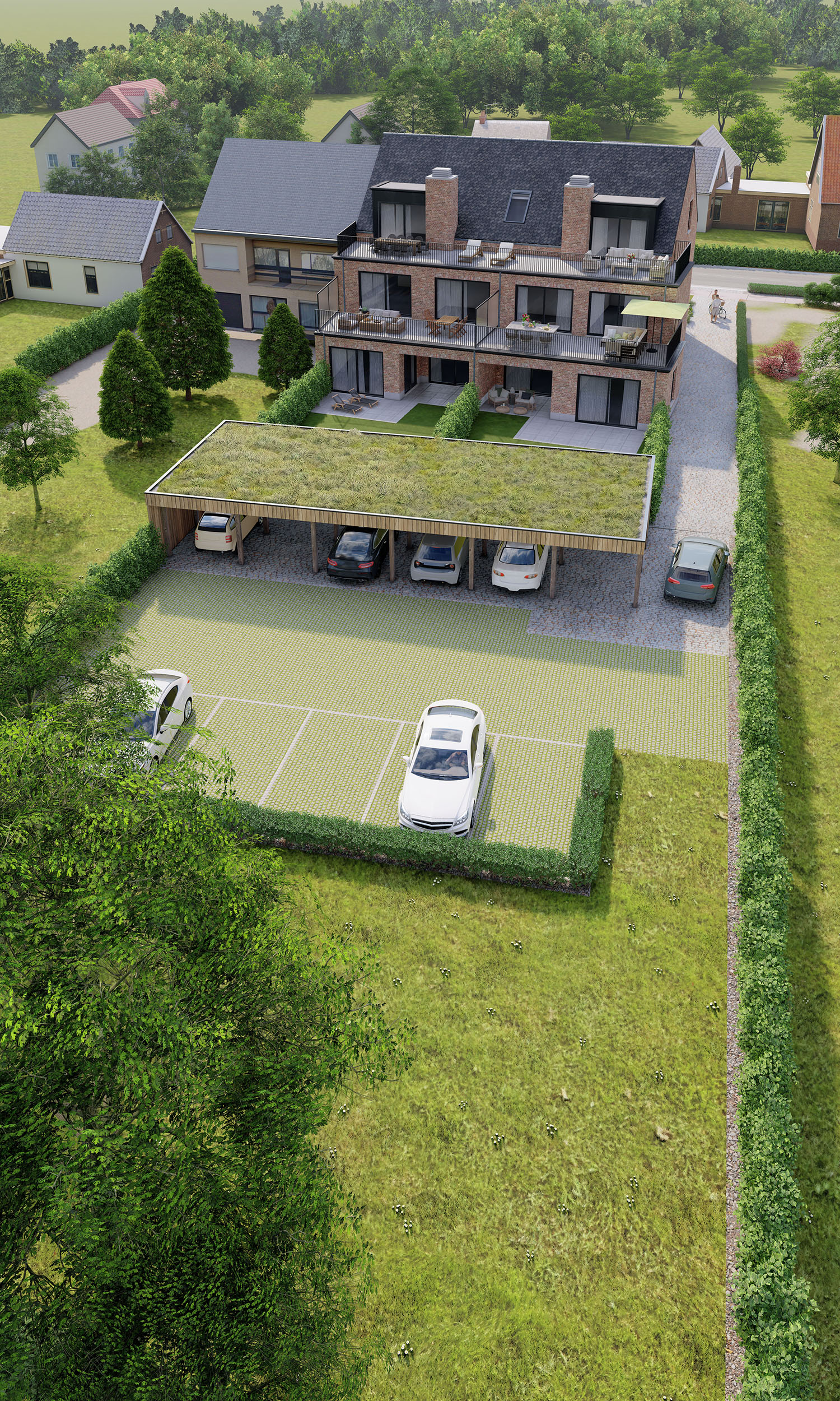 Een realisatie van projectontwikkelaar Juvi Projects, residentie De Vliet. Nieuwbouwappartementen in Vorst-Laakdal.